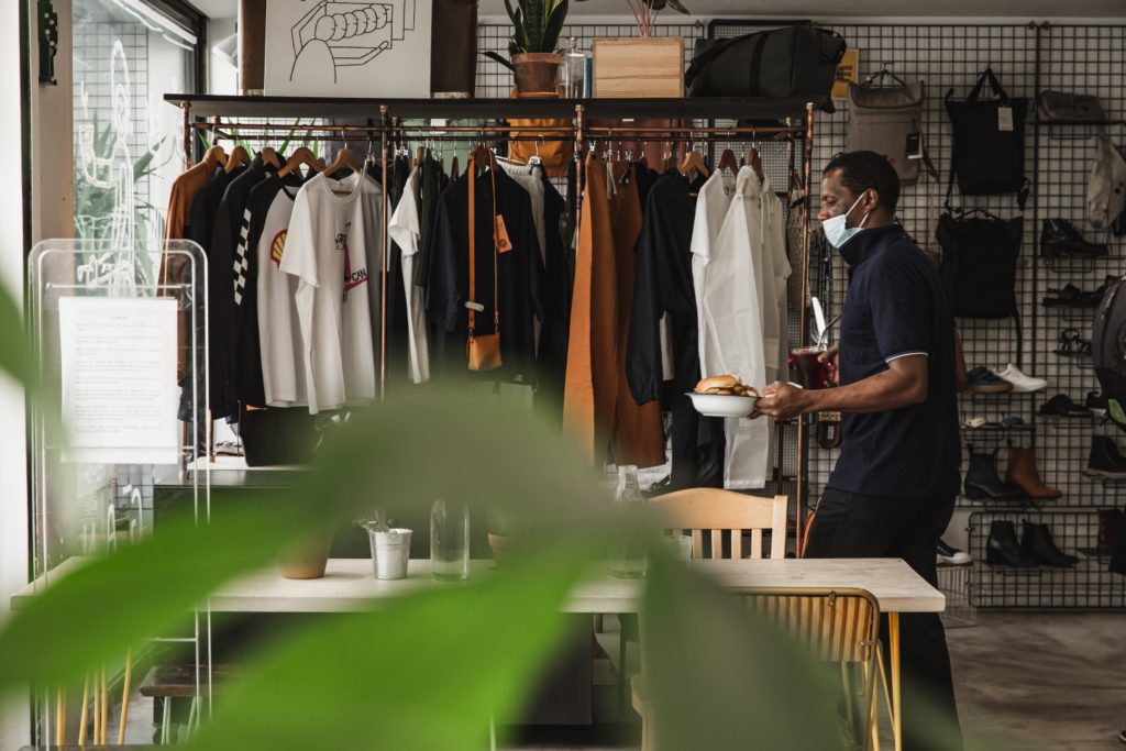 Salle du restaurant Aujourd'hui Demain